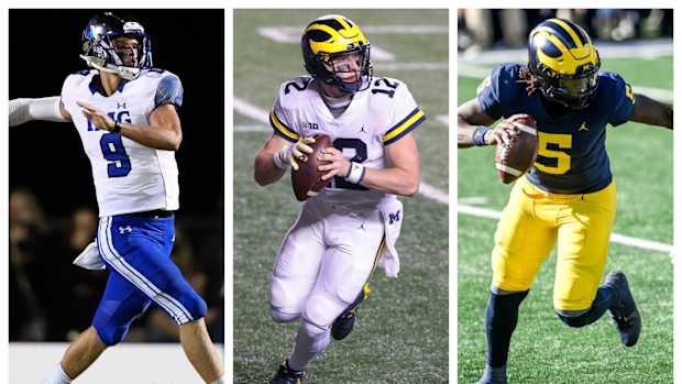 jj mccarthy cade mcnamara joe milton
